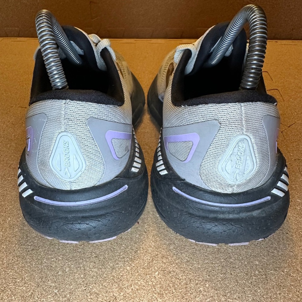 Brooks Adrenaline GTS 23 Womens Running Shoes Grey Purple 1203811B039 Size 7.5 - Picture 4 of 10